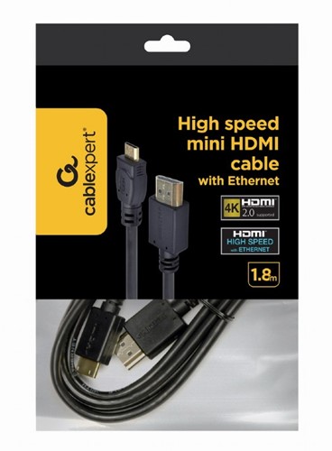 CablExpert Mini-HDMI naar HDMI Kabel (Zwart)
