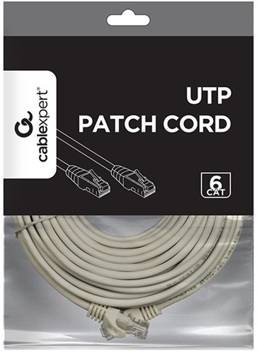 CablExpert - UTP CAT6 Kabel - 20M - Grijs-3