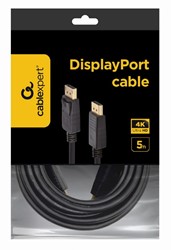 CablExpert DisplayPort Digital Interface M/M Kabel 5 meter (Zwart)