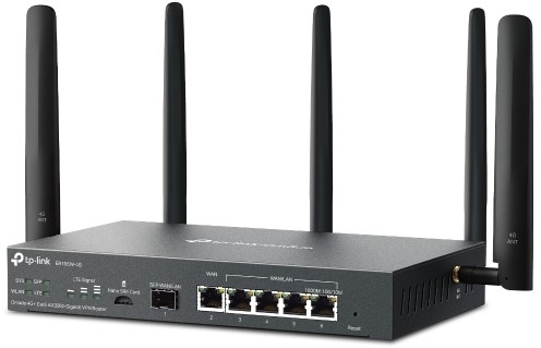 TP-Link Omada ER706W-4G AX-300 draadloze router Gigabit Ethernet Dual-band (2.4 GHz / 5 GHz) Zwart-2