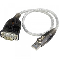 Aten Seriële Verloopkabel UC-232A USB To RS-232  0.3M