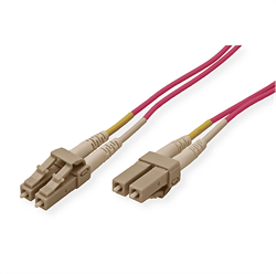 ACT Fiber Optic Kabel OM4 1m 50/125µm (Roze)
