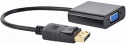 CablExpert DisplayPort™ to VGA Black Adapter