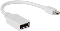 Allteq Mini DisplayPort naar DisplayPort M/F   0,2 meter 