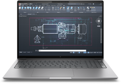 HP ZBook 8 G1i 16 - Ultra 7 255H - 32GB -1TB SSD - 16" WUXGA - RTX500 Ada 4GB - verl. keyb - W11P 