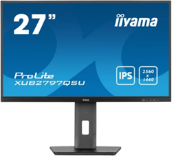 Iiyama ProLite XUB2797QSU-B2 Zwart 27" 2560x1440 (Quad HD) 100Hz  IPS  1ms monitor